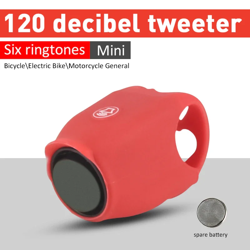 

New USB Rechargeable/Battery Bicycle Bell 120db Waterproof Cycling Bike Bells Electric Horn Mini Portable Cycling Handlebar Bell