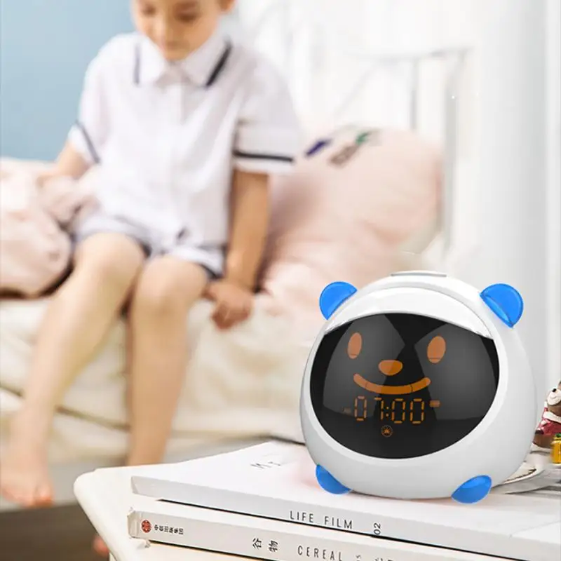 

Tuya Smart Emoticon Alarm Clock Child Sleep Trainer Wake-up Light Alarm Clock Lantern Night Light Clock Smart Children Clock