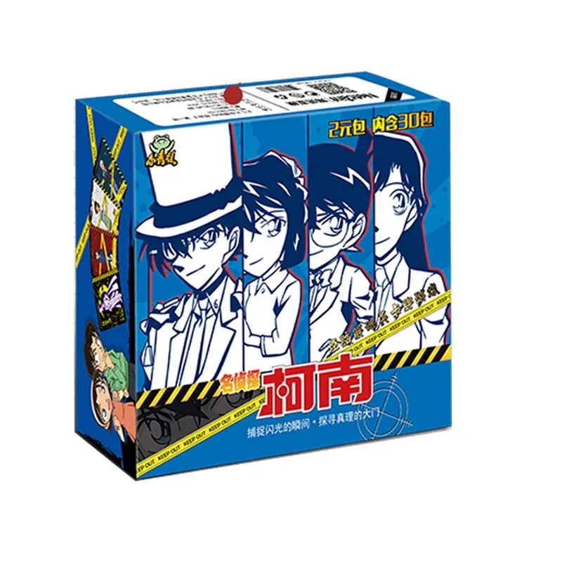 Juego de cartas de colecci&oacute;n Original de la serie de detectives Conan, mesa para cartas, familia y juguetes para ni&ntilde;os, regalo de Navidad-1