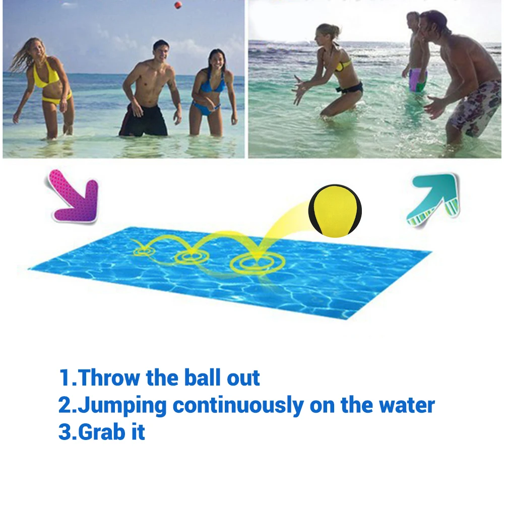 2 шт. водосберегающая Насадка шарики прыгуны Surf Waterballs прыжки скимминга шары для