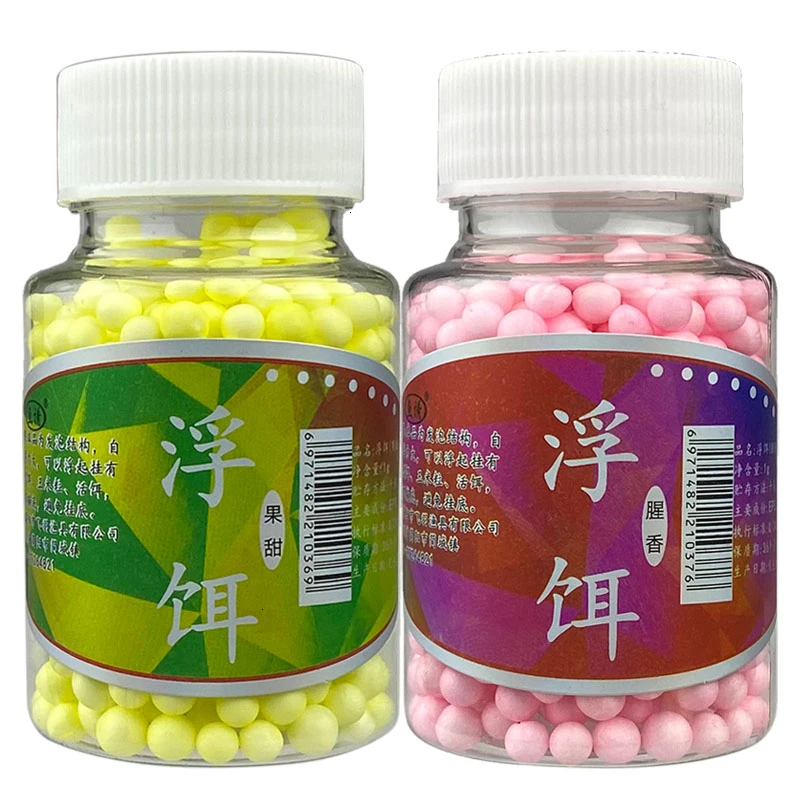 

Rompin EPS Foam Floats Ball Beads Beans Carp Fishing Boilies Sweet Smell Floating Bottom Hair Rig Popup Fishing Bait 170~900pcs