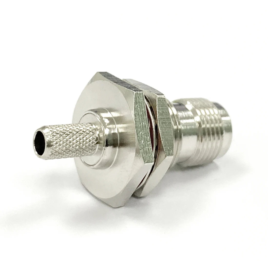 1PC RP-TNC Female Jack Nut Inner Pin RF Coax Connector Crimp RG58 RG142 RG400 LMR195 Straight Nickelplated NEW Wholesale | Обустройство