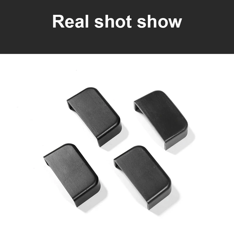 

for Tesla Model Y 2021 Rear Seat Slide Rail Anti-Kick Prevent Cuts Soft Rubber Plug Interior Modification Accessories