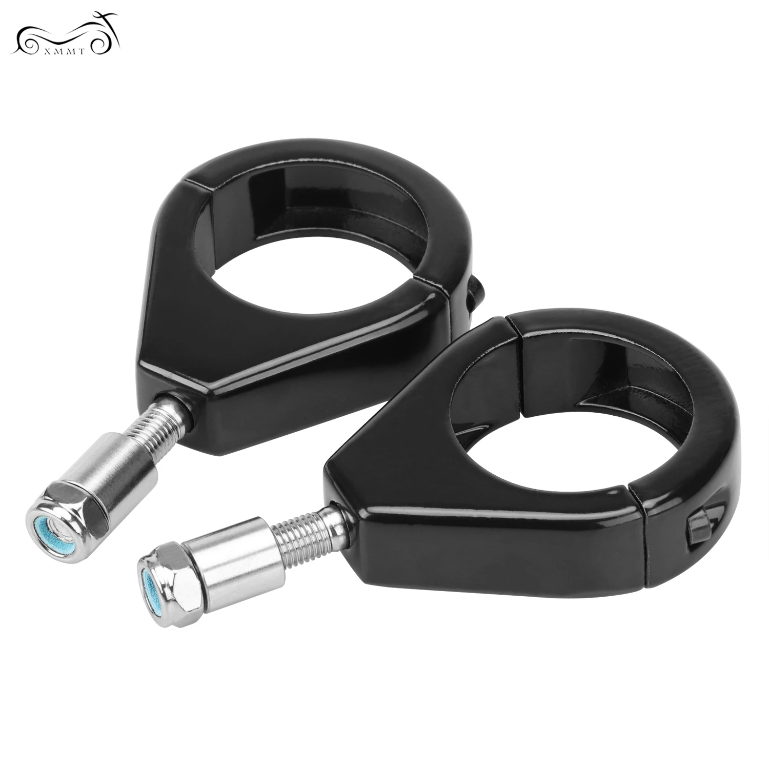 49 мм мотоциклетная черная рифленая вилка устанавливаемая на трубку поворотный