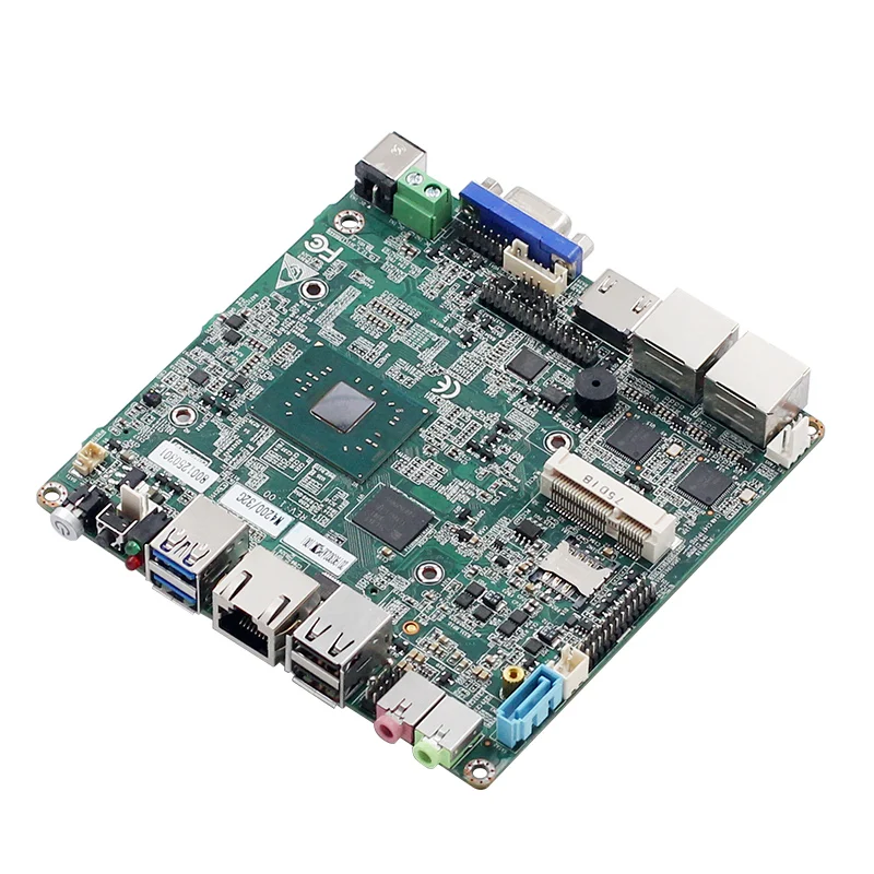 Безвентиляторная Материнская плата Intel Nuc nano itx E3940/N4200 mini pc материнская DDR3 SODIMM 204