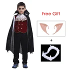 Костюм вампира детский, готический, викторианский, костюм Дракулы