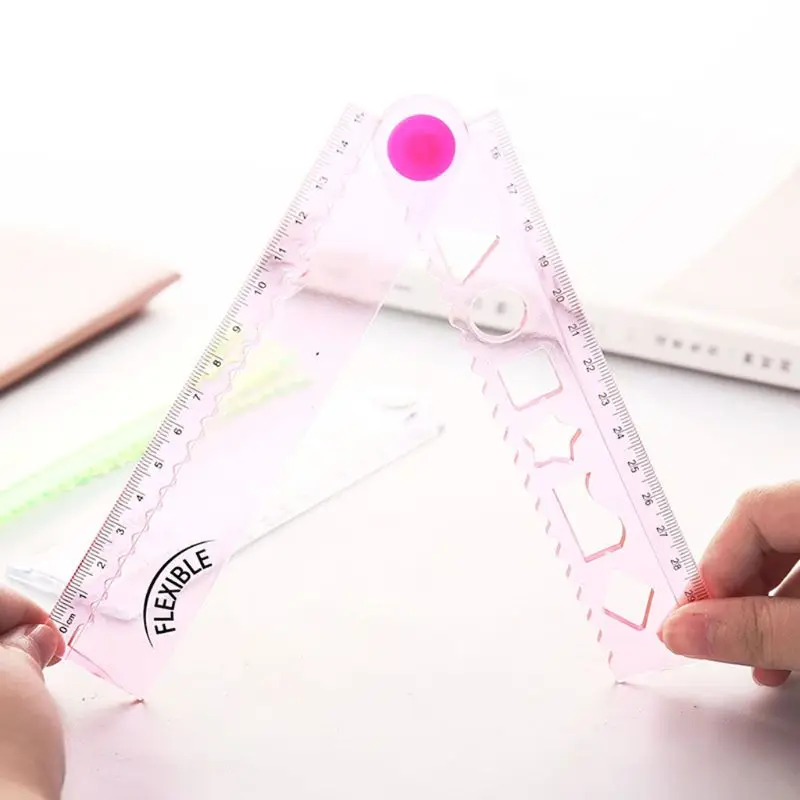 

Многофункциональная гибкая складная линейка, 30 см