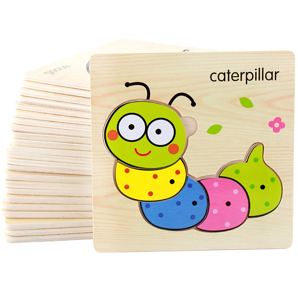 Креативные Мультяшные 3D головоломки с изображением муравья пчелы животных доска