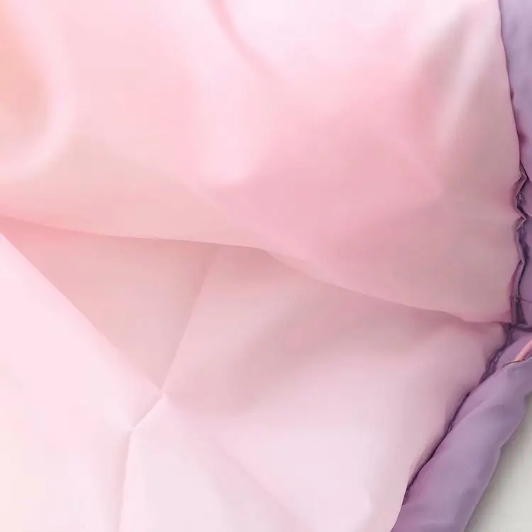 Neploe Kawaii японский Conrast цвет пальто с радужным принтом женские зимние толстые короткие патч Abrigos Mujer Invierno Свободная куртка 46192