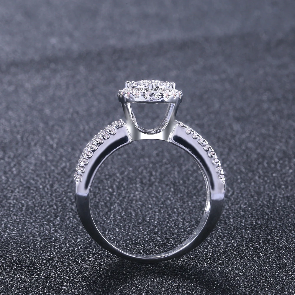 

Luxury New Design Brillant Micro Paved CZ Proposal Rings for Women Lover Wedding Engagement Rings Anillo Bague Fashion Jewelry