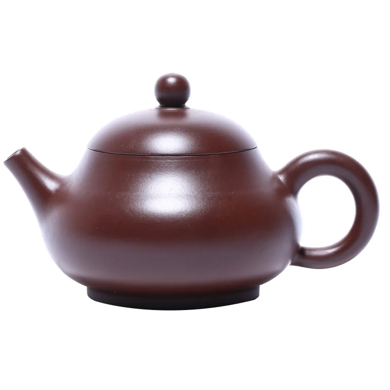 

Yixing purple clay teapot famous hand-made raw material purple clay teapot jade milk teapot