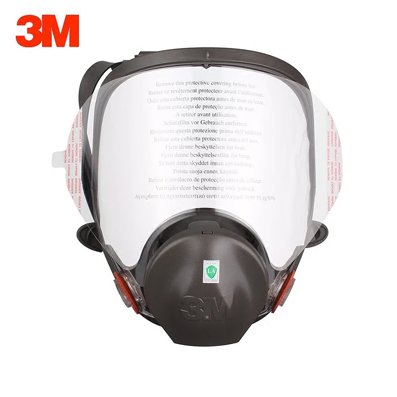 3M 6885 Lens Cover Faceshield Face Shield for 6800 Full Gas Mask Respirator Protective Films Respiratory Accessory | Безопасность и