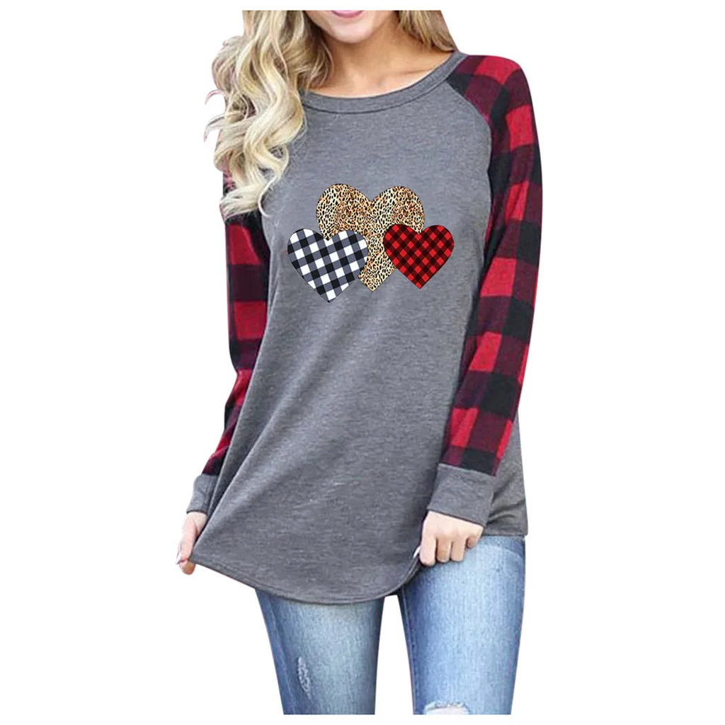 Новинка женская футболка в стиле Харадзюку топы с принтом сердечек Женская