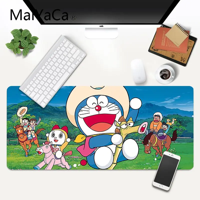

Doraemon Gamer Speed Mice Retail Small Rubber Mousepad Gaming Mouse Pad gamer Large Deak Mat 800x400mm for overwatch/cs go