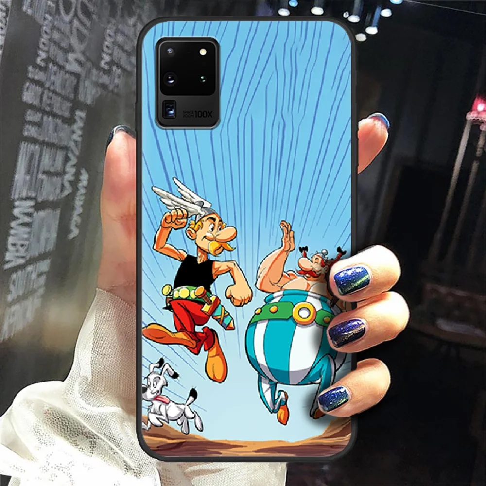 

Asterix and Obelix Phone Case Cover Hull For Samsung Galaxy S 6 7 8 9 10 e 20 edge uitra Note 8 9 10 plus black hoesjes pretty