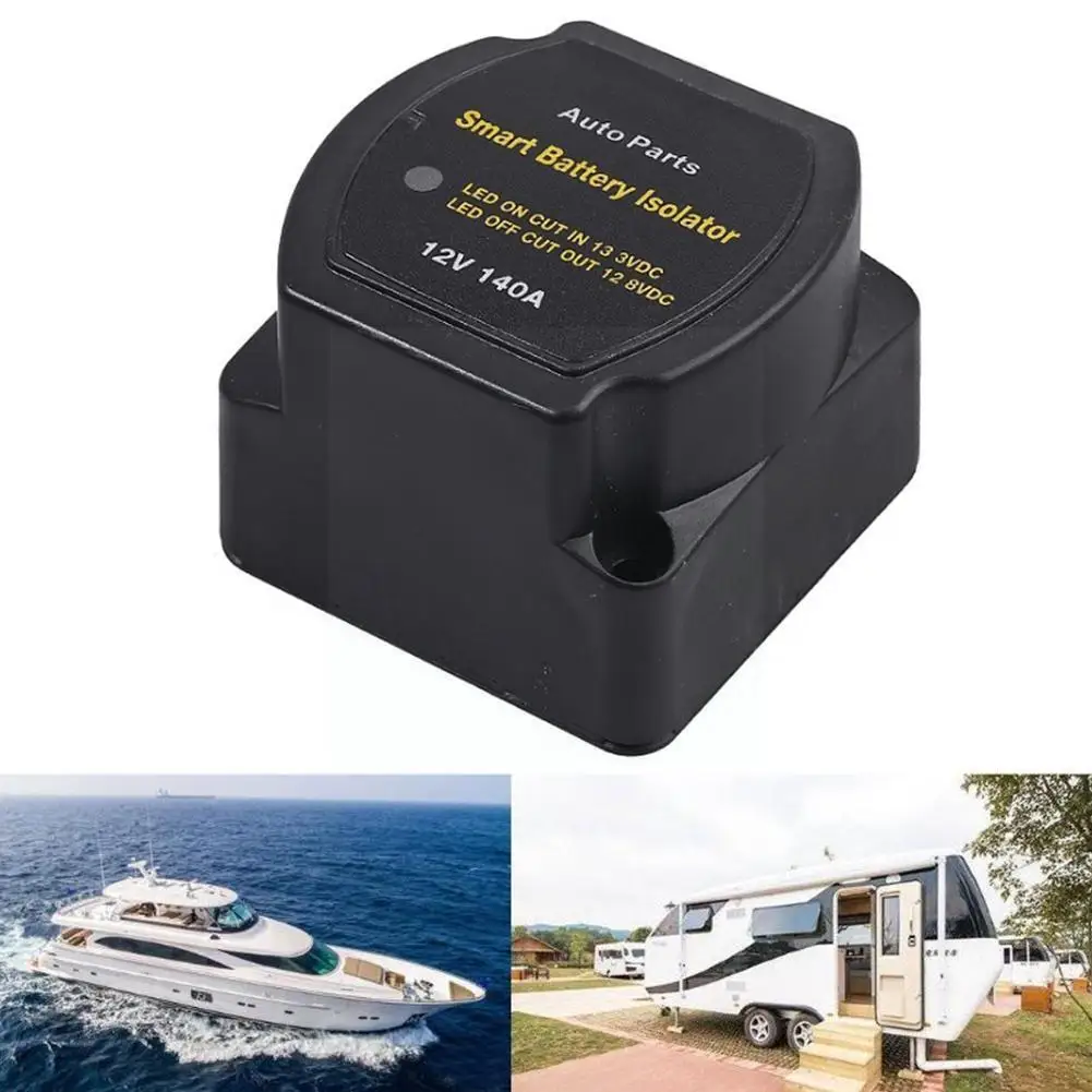 

12V/40A Voltage Sensitive Split Charge Relay Vsr Voltage Relay Car Waterproof RV For Universal Charing Sensitive W0R3