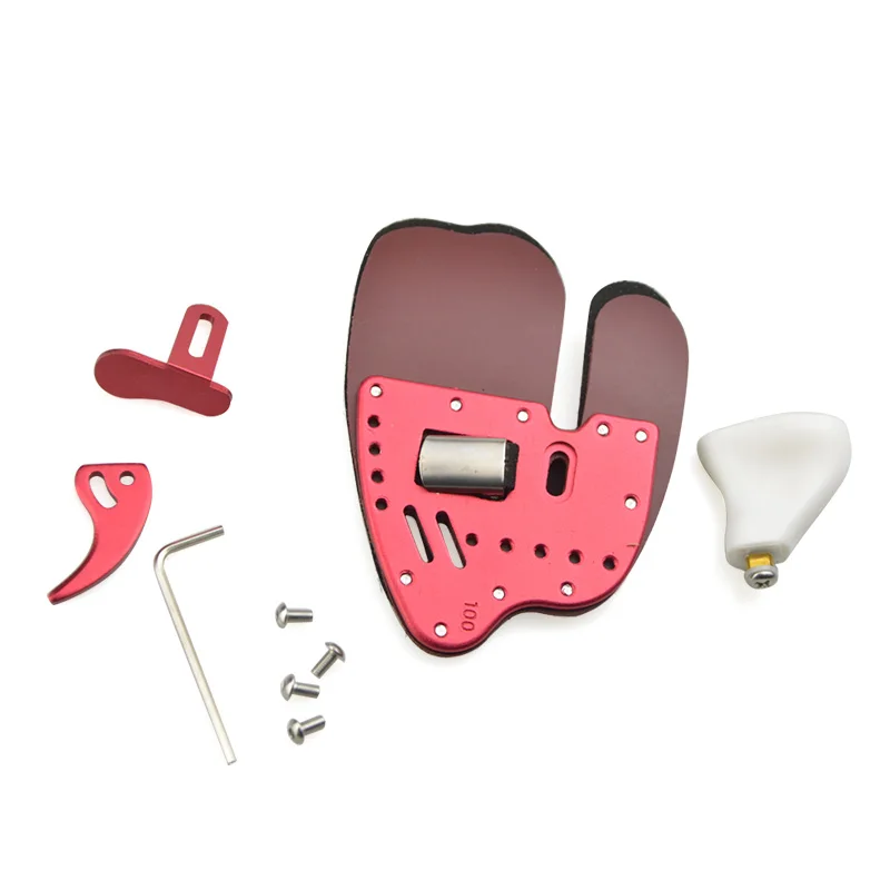 Защитная перчатка для пальцев стрельбы из лука кожаная левой и правой руки