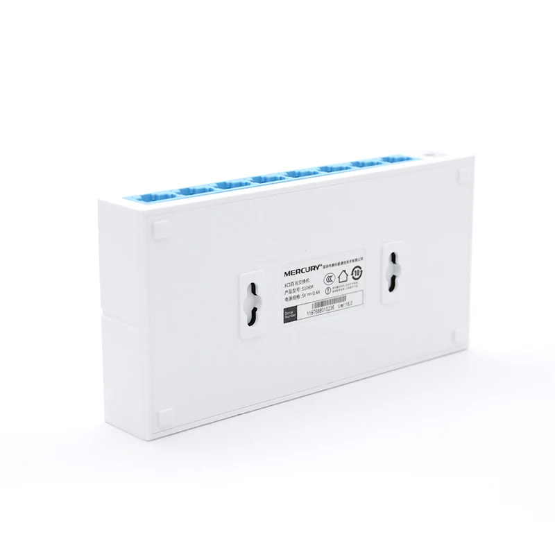 MERCURY S108M 8 Port Настольный Ethernet коммутатор 10/100 Мбит/с автоматическое согласование