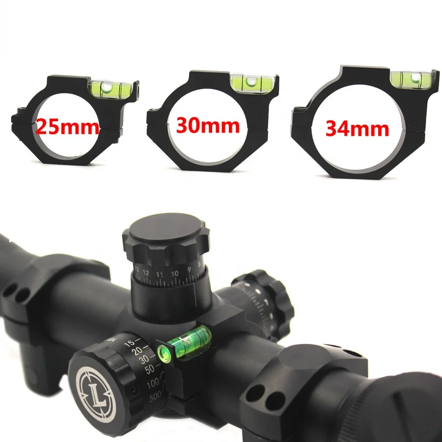 Алюминиевые кольца для оптического прицела с защитой от наклона 25 мм 30 34 - купить