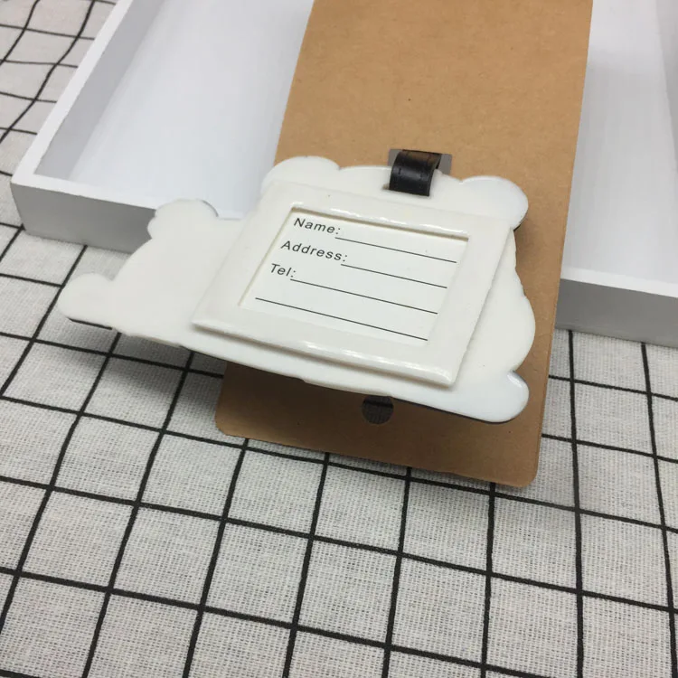 Дорожные аксессуары панда креативная бирка для багажа лошадь мультяшный