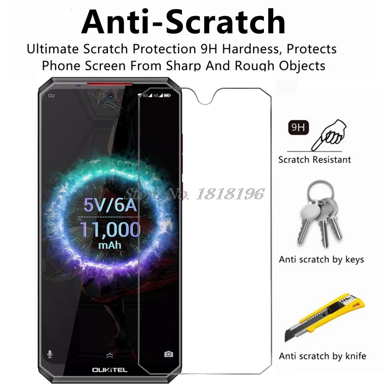 Закаленное стекло для OUKITEL K13 Pro защита экрана защитное Переднее телефона от
