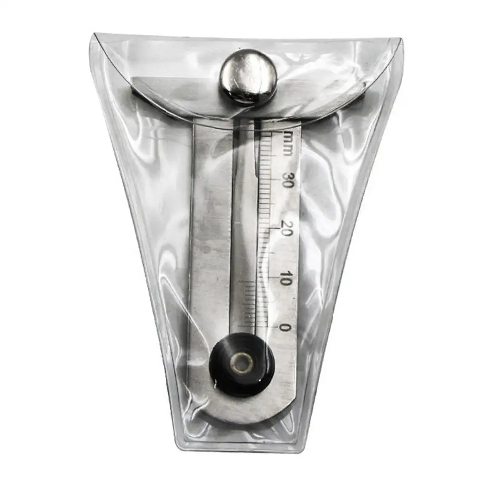 

Car Tyre Tire Tread Depth Gauge Stainless Steel Meter Measurer Tool