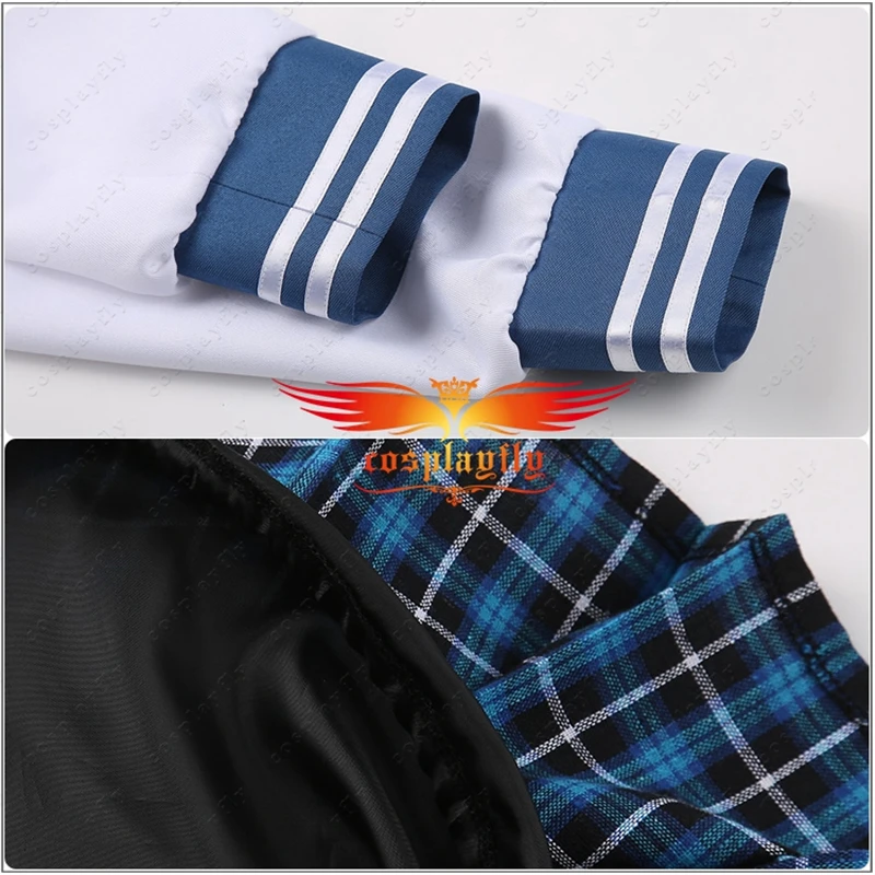 Костюм для косплея из аниме данганронпа одежда взрослых и женщин Парусный