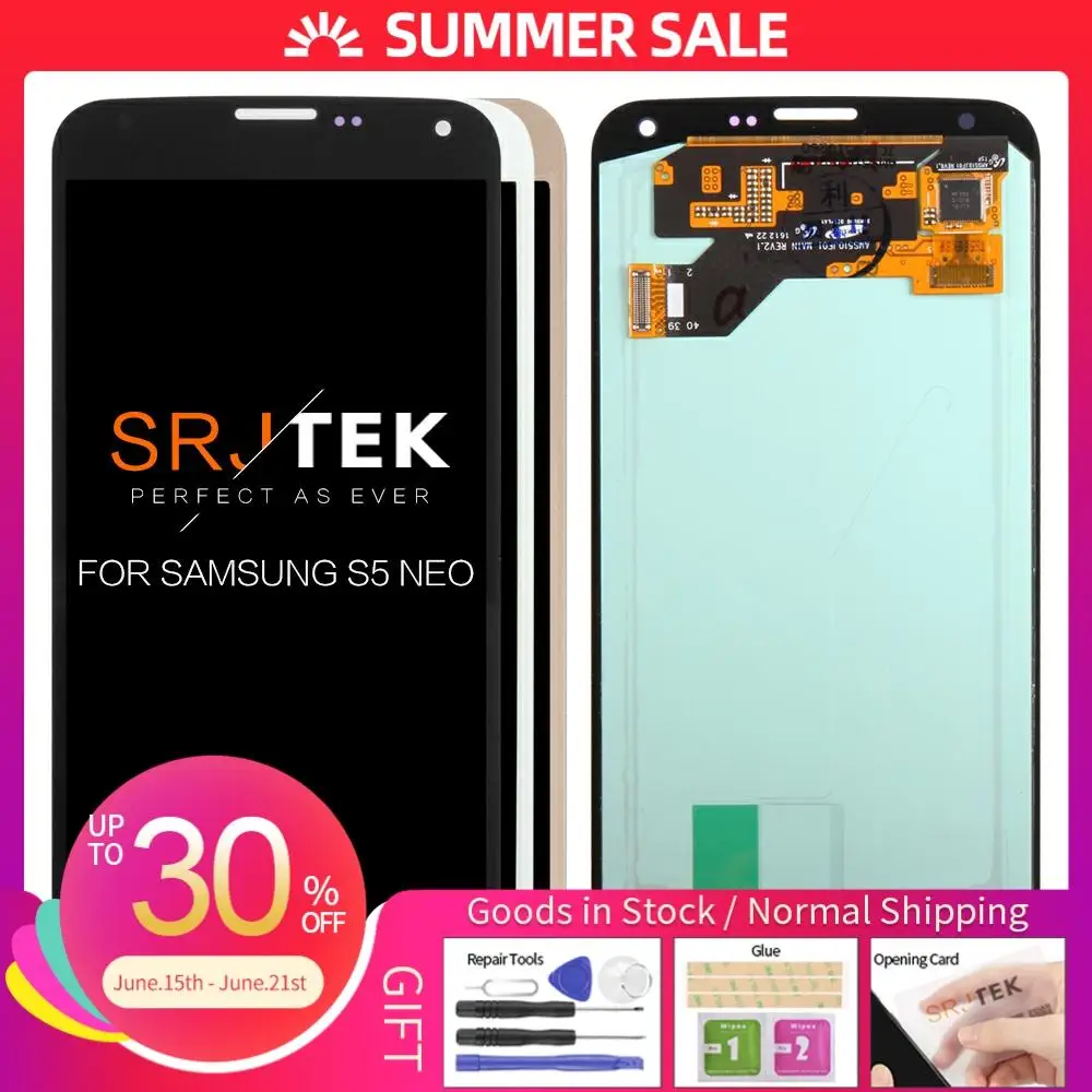 5 1 ''Супер AMOLED LCD для Samsung Galaxy S5 Neo G903 G903F телефон ЖК дисплей сенсорный экран