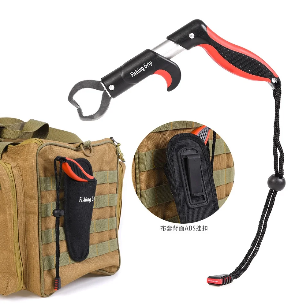 

Portable Digital Display Stainless Steel Fishing Gripper Fish Grip Lip Clamp Grabber Tool Fish Controller Fishing Pliers