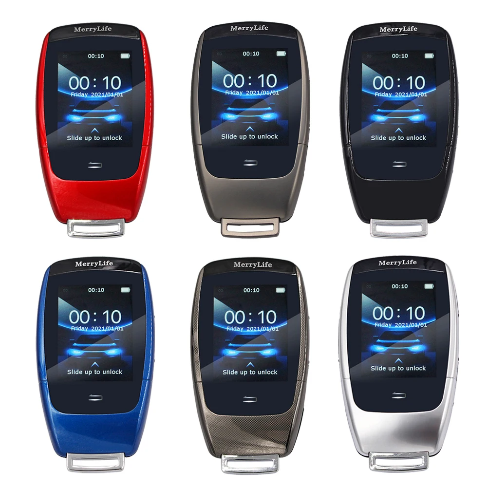 Korean English TK900 Modified Smart Keyless 3 Button Remote Key with LCD Screen for Mercedes-Benz BMW Audi Toyota Kia Cadillac | Автомобили