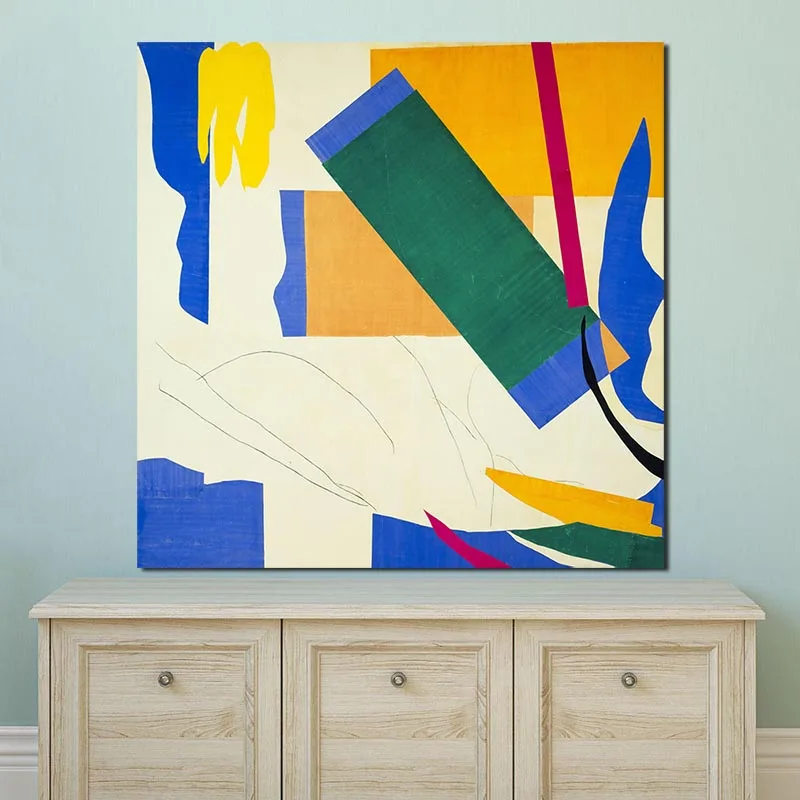 

Canvas Painting Print Oceanias Memories Matisses Living Room Home Decoration Modern Wall Art Oil Painting Poster Salon Pictures