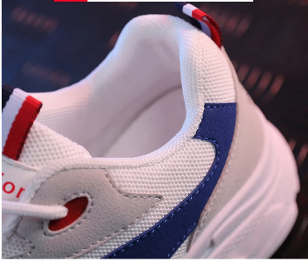 Женские кроссовки на платформе Повседневная обувь танкетке Цвет розовый Модная