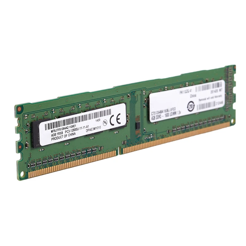 DDR3 4 GB Ram PC3 12800 1600MHz 1 5 V Настольный ПК Память 240Pins система Высокая совместимость для