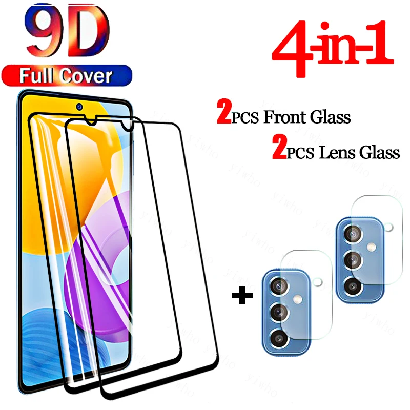 

Защитное стекло для Samsung M52 5G M42 5G M12 M22 M32, защитные пленки для экрана M02s M01s Core, пленка для объектива камеры M62 M31 Prime M51 M21s