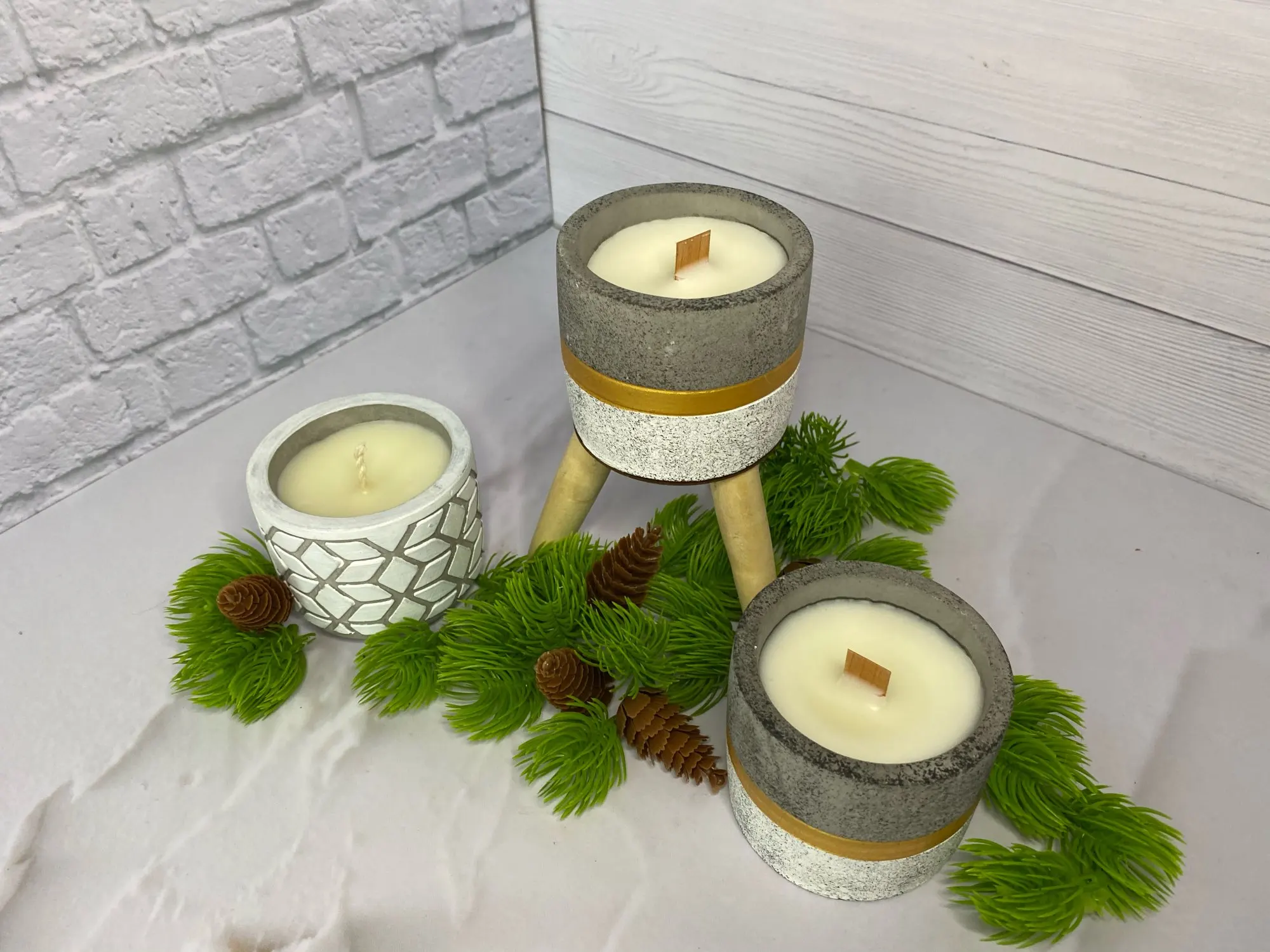 50pcs 6-19cm Wooden Candle Wick with Sustainer Tab Core DIY Handmade Making Pick Supply Soy Parffin Wax | Дом и сад