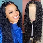 Парик B4U с волнистыми кружевами, свободный фронтальный с глубокими волнами, влажные и волнистые, из человеческих волос 12-30 дюймов, бразильский выплетенный фронтальный парик