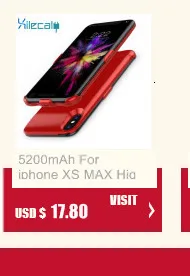 Беспроводной Чехол для зарядного устройства для iphone XS MAX XR X XS 5500 мАч, внешний аккумулятор, зарядка с цифровым дисплеем, чехол для зарядного устройства s