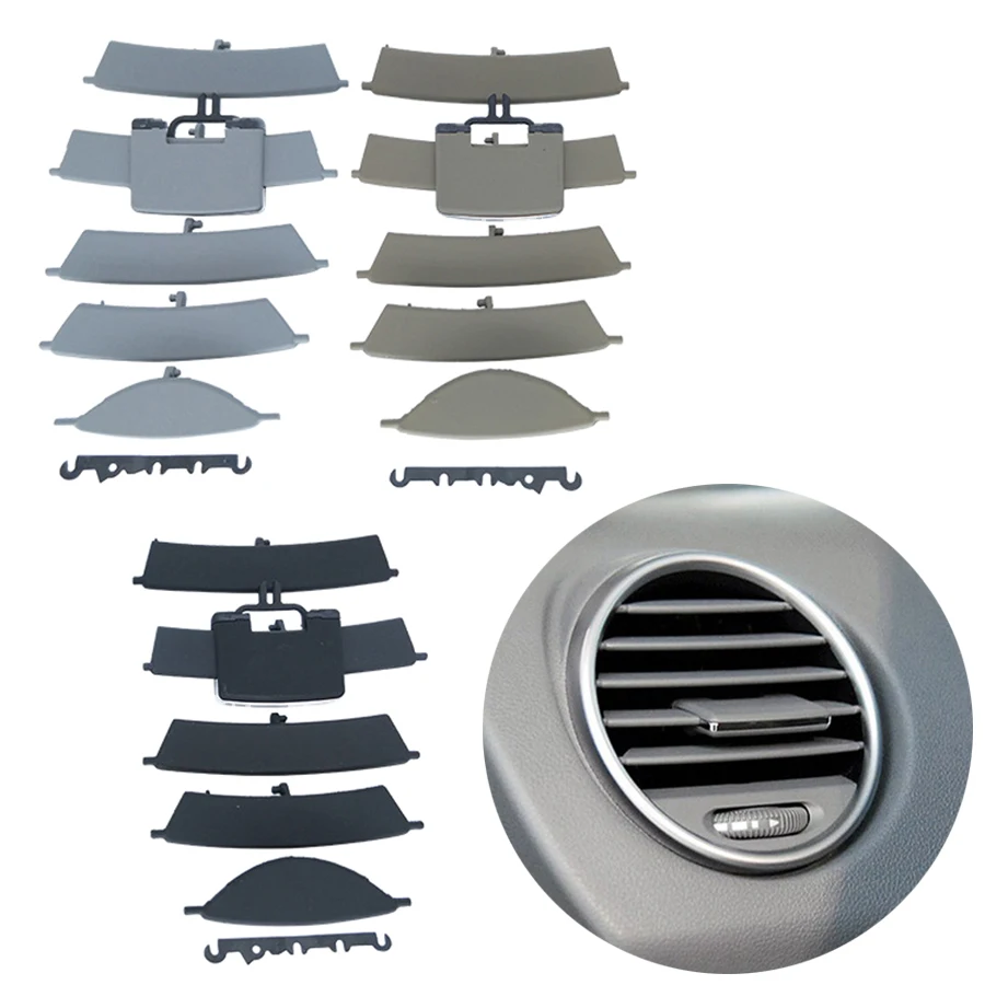 Автомобильная передняя левая средняя правая решетка вентиляционного отверстия