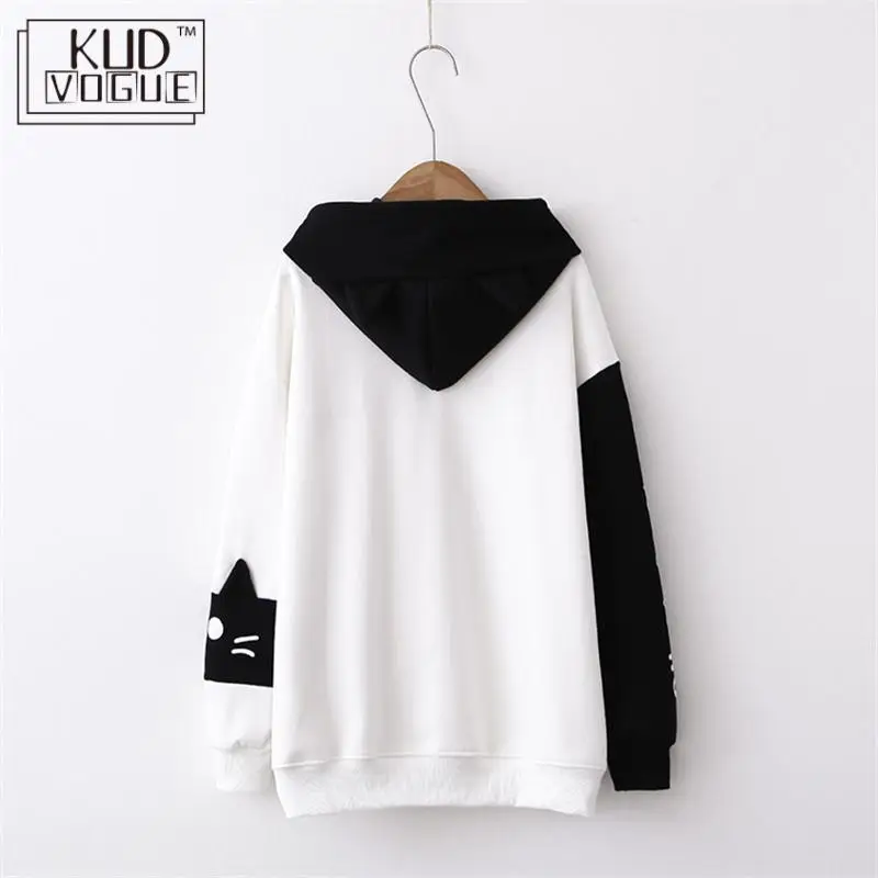 Новинка 2020 японская одежда в стиле Харадзюку с изображением аниме кошки и