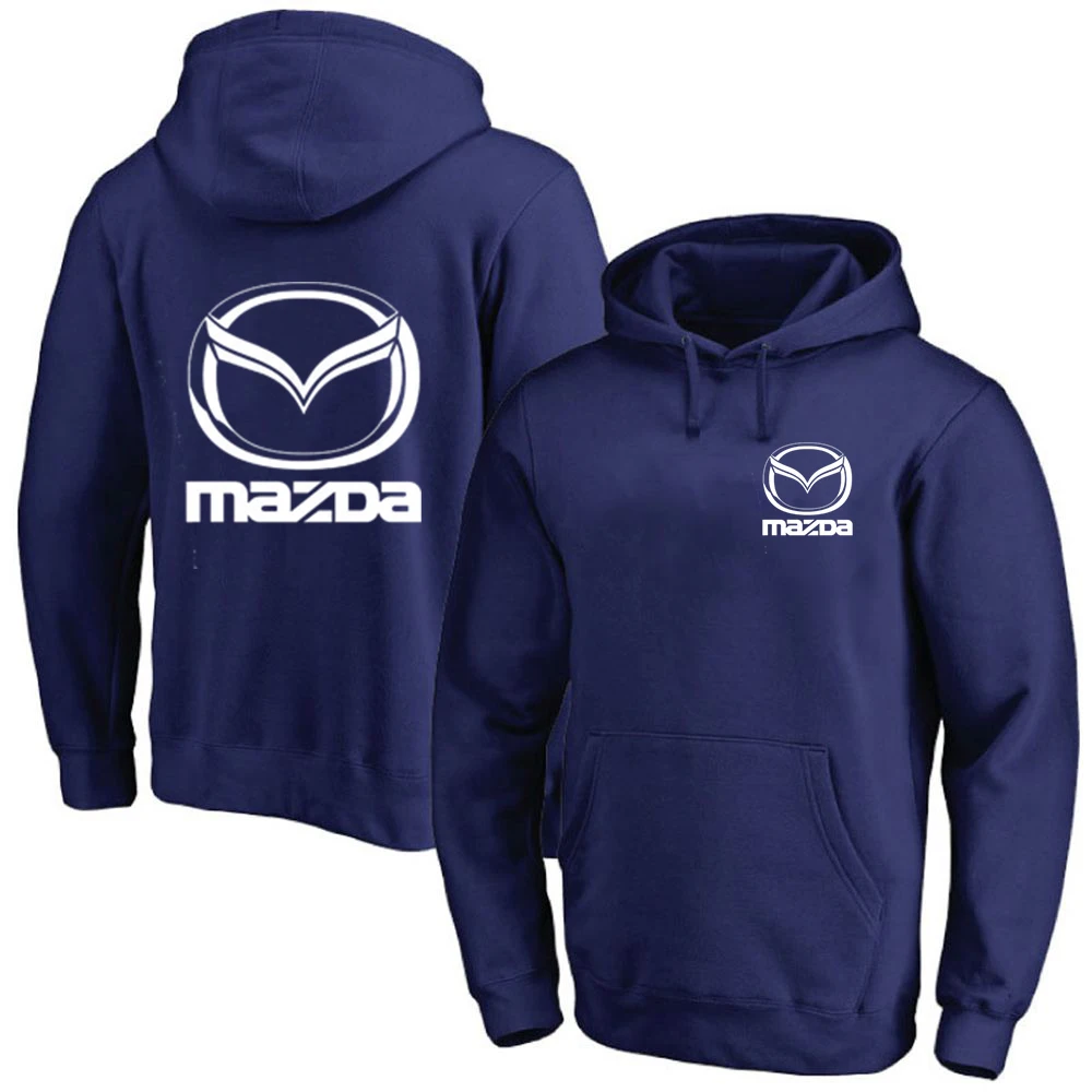 

2021 New Spring Men Mazda Logo Pure Cotton Punk Hip Hop Sweatshirts Man's Hoodies Custom Made Printing Keep Warm Long Sleeves