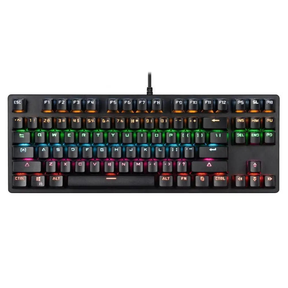 

80% Off K70 Wired Colorful LED Light Gaming Mechanical Keyboard for Desktop Computers