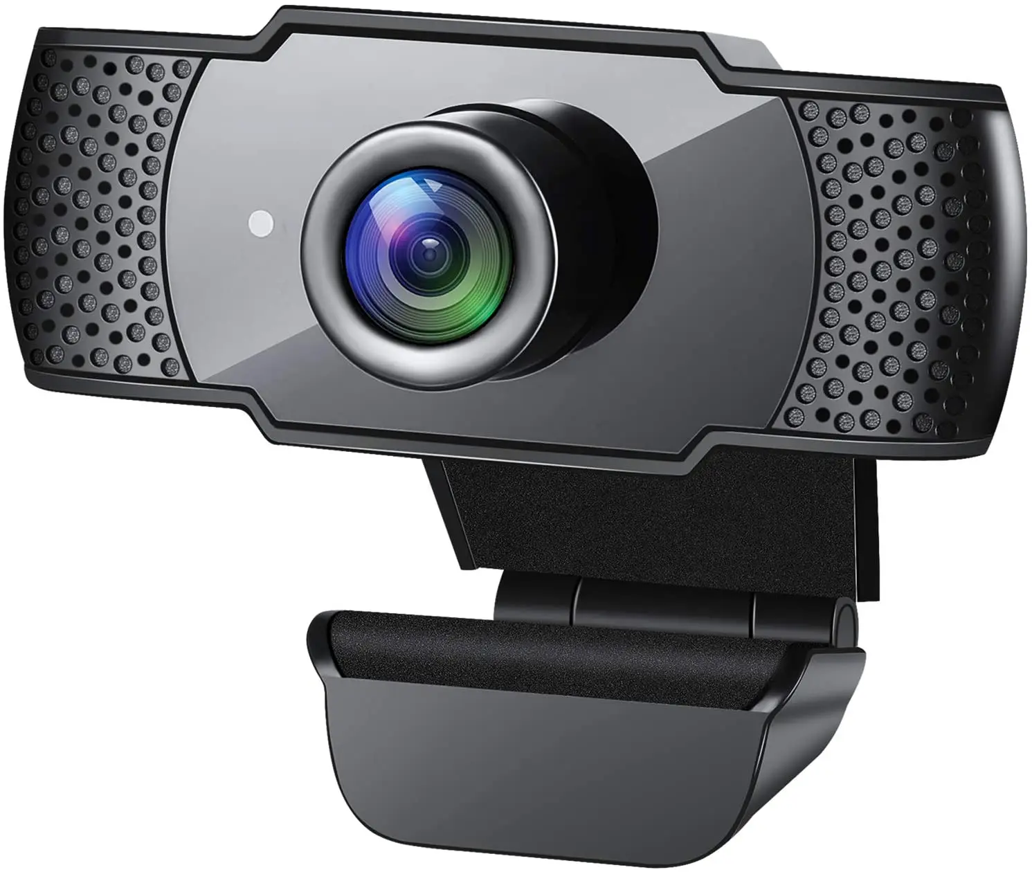 

Webcam with Microphone, 1080P HD Streaming USB Computer Webcam [Plug and Play] [30fps] for PC Video