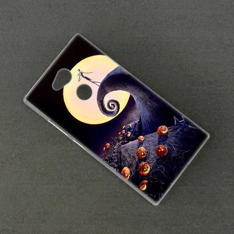 Горячая Джек Скеллингтон жесткий чехол для Sony Xperia L1 L2 L3 X XA XA1 XA2 XA3 ультра 10 плюс E5 XZ XZ1 XZ2 компактный XZ3 XZ5 2 20 крышка
