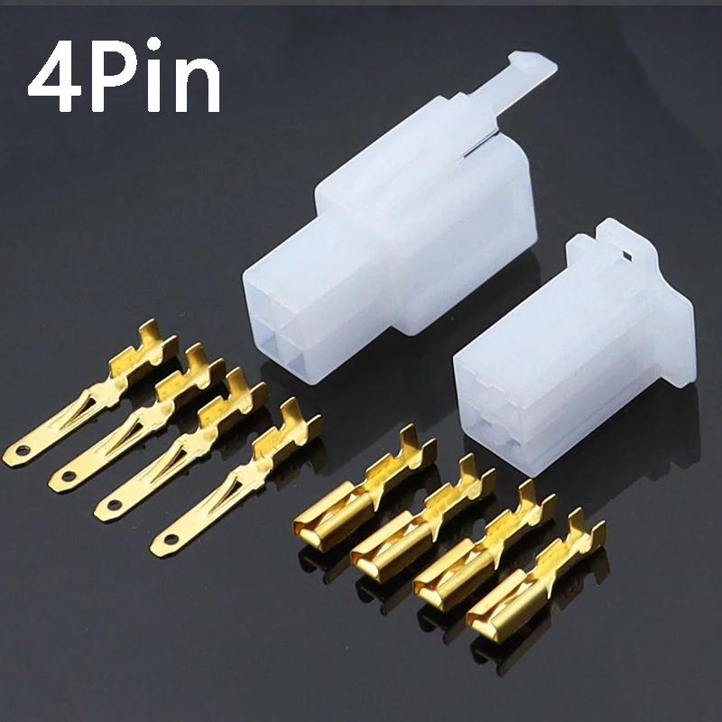 10set/lot 2.8mm 2/3/4/6/9 pin Automotive 2.8 Electrical wire Connector Male Female cable terminal plug Kits Motorcycle ebike car |