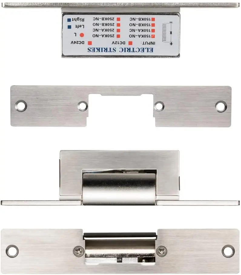 Электрический замок TMEZON Открыватель дверей с блоком питания контроль доступа к