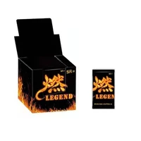 fire legend collection cards child kids birthday gift game cards table toys for family christmas