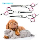Ножницы из нержавеющей стали для стрижки домашних животных, 4,5 дюйма, 6 дюймов, 7 дюймов