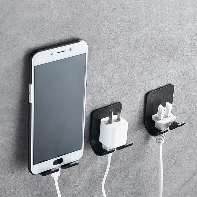 

2 Pcs Punch Free Razor Holder Wall Men Shaving Shaver Shelf Storage Hook Bathroom Razor Rack Wall Bathroom Accessories Wall Hook