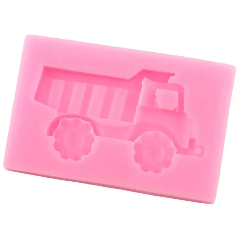 Грузовик силиконовые формы Детские День рождения инструменты для украшения