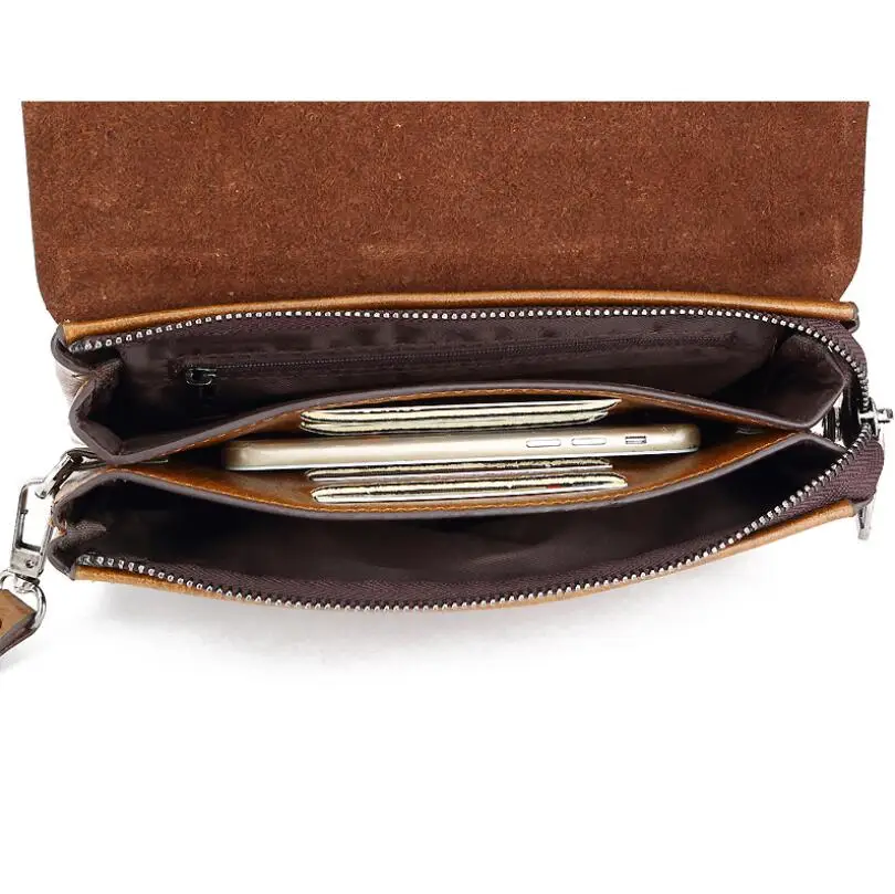 

2021 New Men's Handbags New Personality Clutches Men's Casual Bags Handbags Retro Small Bags Korean Version